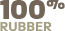 100% Rubber